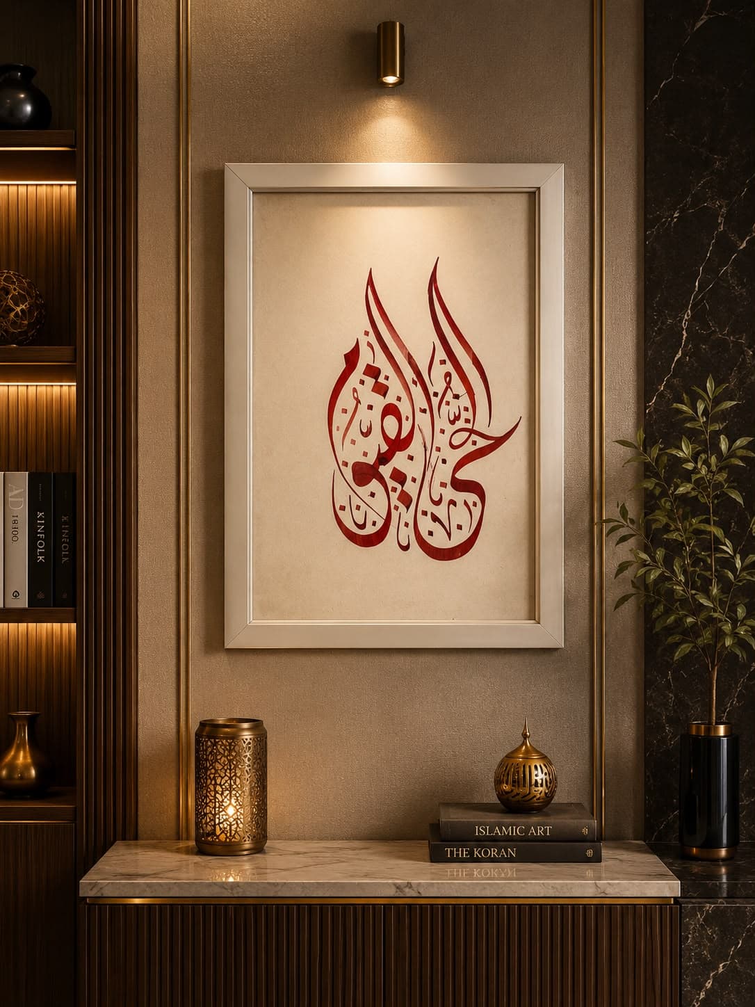 Al-Hayyu Al-Qayyum (Collector Interior Showcase)
